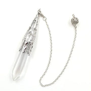 Cristal de roche - Baguette radiesthésique en cône - Mes Bijoux En Pierres Naturelles