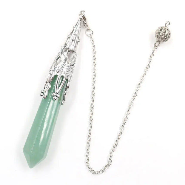 Amulette spirituelle en aventurine verte - Mes Bijoux En Pierres Naturelles