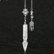 Amulette divinatoire égyptienne en cristal de roche - Mes Bijoux En Pierres Naturelles