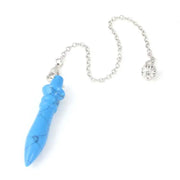 Amulette divinatoire Thot turquoise bleue - Mes Bijoux En Pierres Naturelles