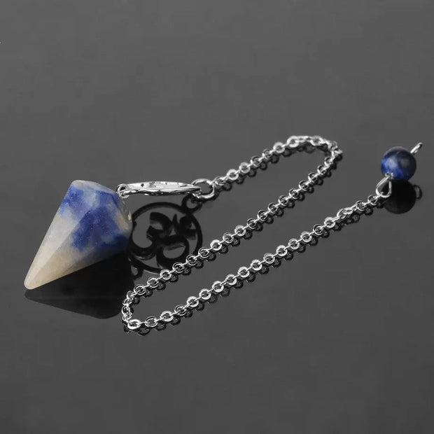 Bijou divinatoire pierre sodalite - Mes Bijoux En Pierres Naturelles