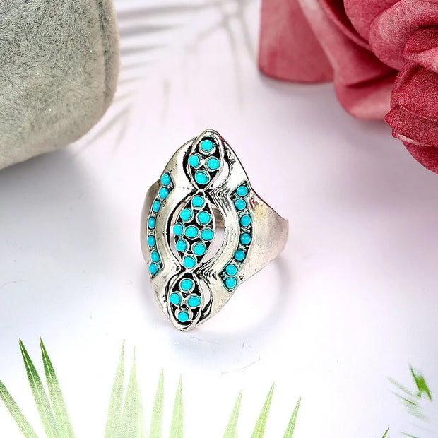 Bijou bohème en turquoise pour femme - Mes Bijoux En Pierres Naturelles