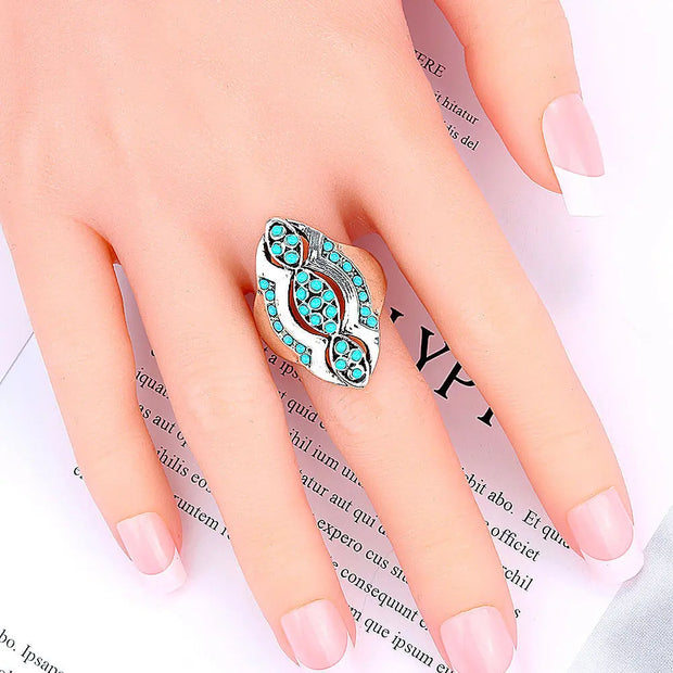 Bijou bohème en turquoise pour femme - Mes Bijoux En Pierres Naturelles