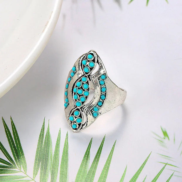 Bijou bohème en turquoise pour femme - Mes Bijoux En Pierres Naturelles