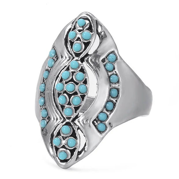 Bijou bohème en turquoise pour femme - Mes Bijoux En Pierres Naturelles