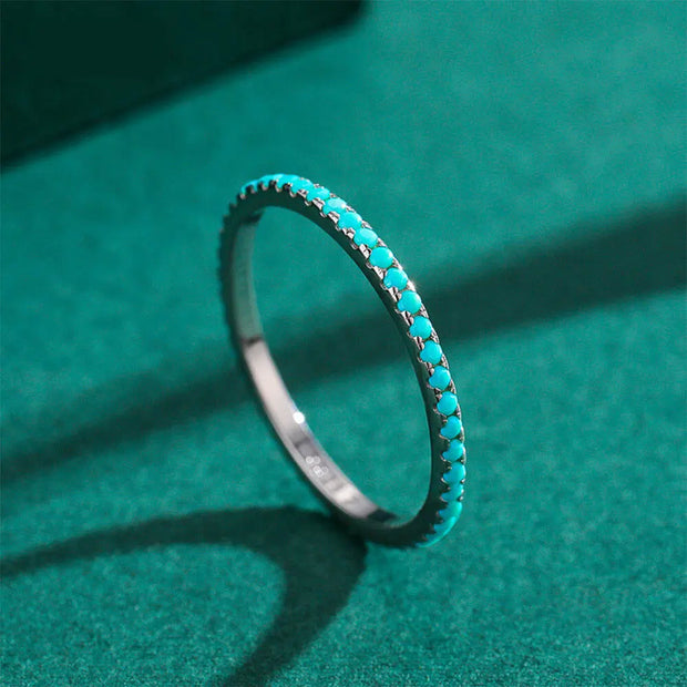Alliance élégante en turquoise - Turqéa - Mes Bijoux En Pierres Naturelles