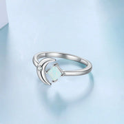 Anneau Opale Mystique - Luniara - Mes Bijoux En Pierres Naturelles