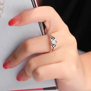 Bague Cristal Triquetra – Serana - Mes Bijoux En Pierres Naturelles