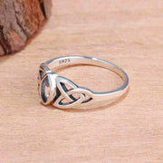 Bague Cristal Triquetra – Serana - Mes Bijoux En Pierres Naturelles