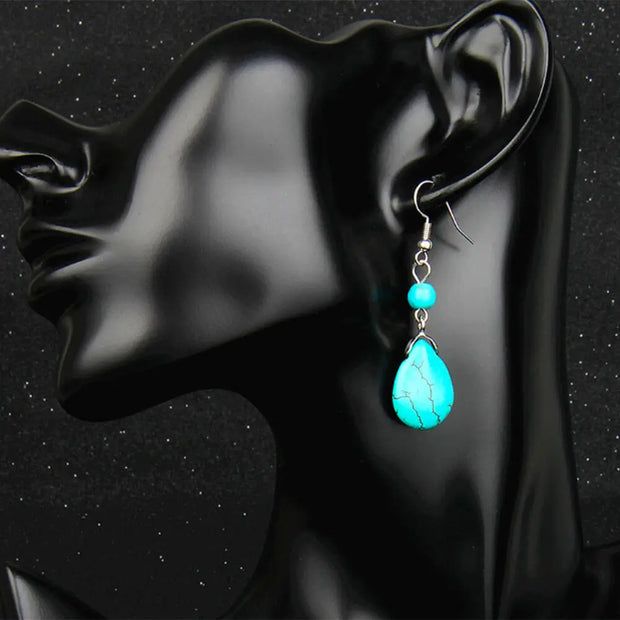 Pendantes en turquoise - Mes Bijoux En Pierres Naturelles