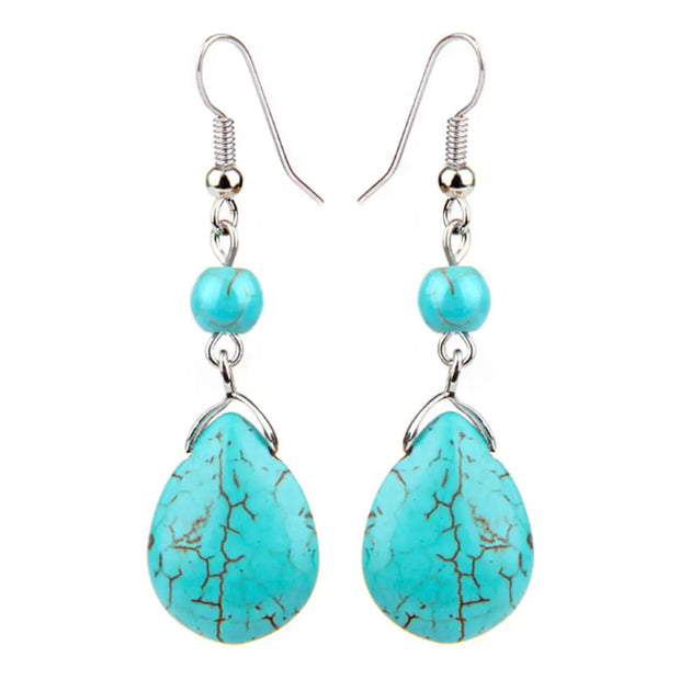 Pendantes en turquoise - Mes Bijoux En Pierres Naturelles