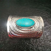 Manchette ajustable en pierre turquoise - Mes Bijoux En Pierres Naturelles