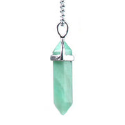 Pendentif en aventurine verte pour collier - Mes Bijoux En Pierres Naturelles