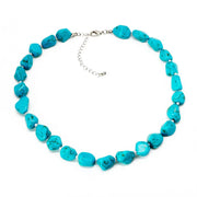 Parure en turquoise - Mes Bijoux En Pierres Naturelles