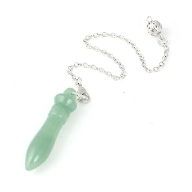 Amulette égyptienne Thot en aventurine verte - Mes Bijoux En Pierres Naturelles