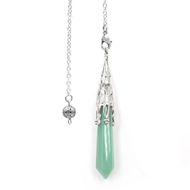 Amulette spirituelle en aventurine verte - Mes Bijoux En Pierres Naturelles