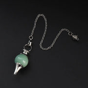 Pendule spirituel en aventurine verte - Mes Bijoux En Pierres Naturelles