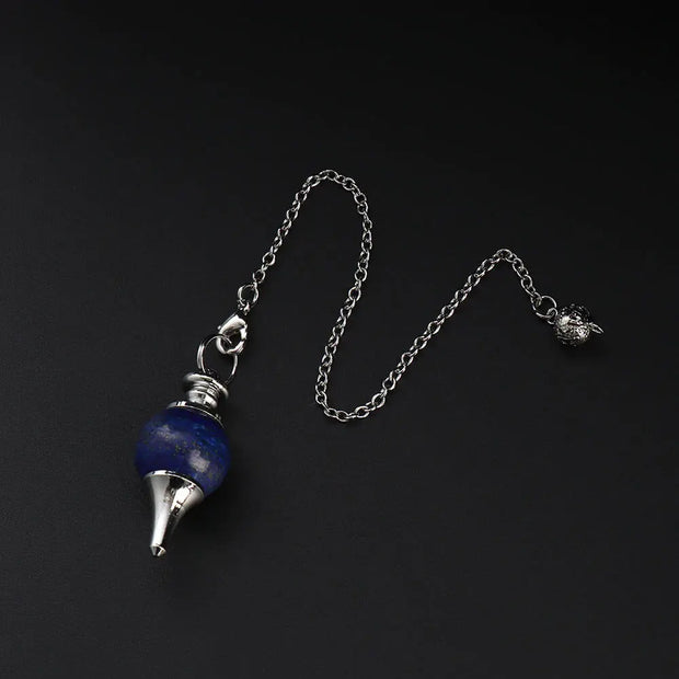 Bijou divinatoire en pierre lapis-lazuli - Mes Bijoux En Pierres Naturelles