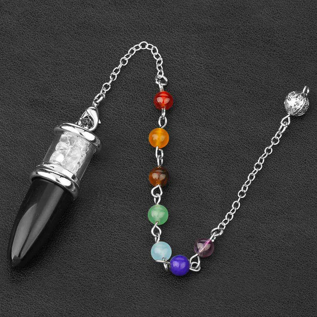 Bijou ésotérique pierre obsidienne noire - Mes Bijoux En Pierres Naturelles