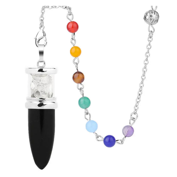Bijou ésotérique pierre obsidienne noire - Mes Bijoux En Pierres Naturelles