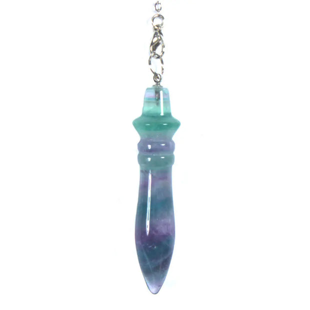 Amulette spirituelle Thot égyptien en fluorite - Mes Bijoux En Pierres Naturelles
