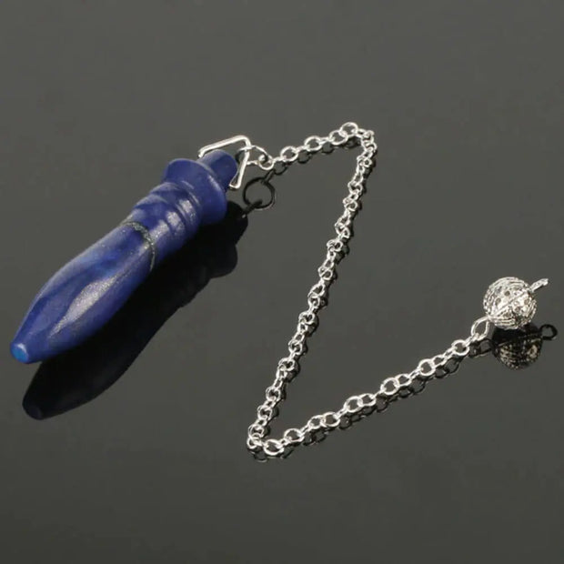 Amulette ésotérique Thot en lapis-lazuli - Mes Bijoux En Pierres Naturelles