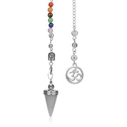 Amulette Bouddha en cristal de roche pour divination - Mes Bijoux En Pierres Naturelles