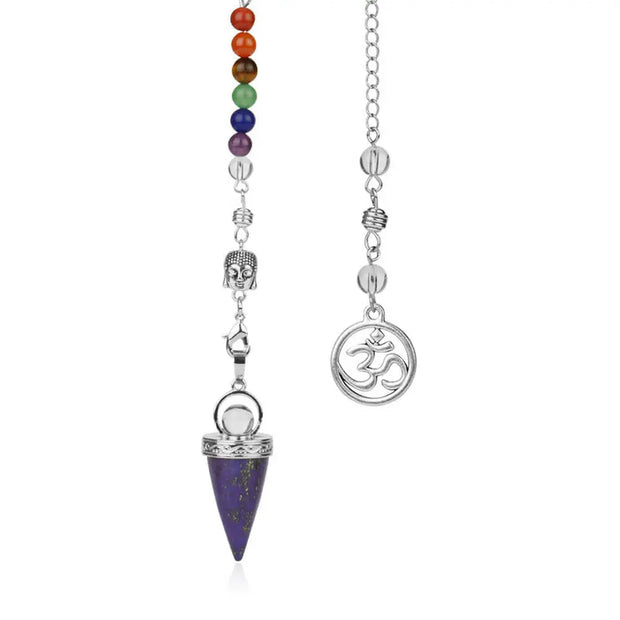 Amulette Bouddha en Lapis Lazuli - Mes Bijoux En Pierres Naturelles