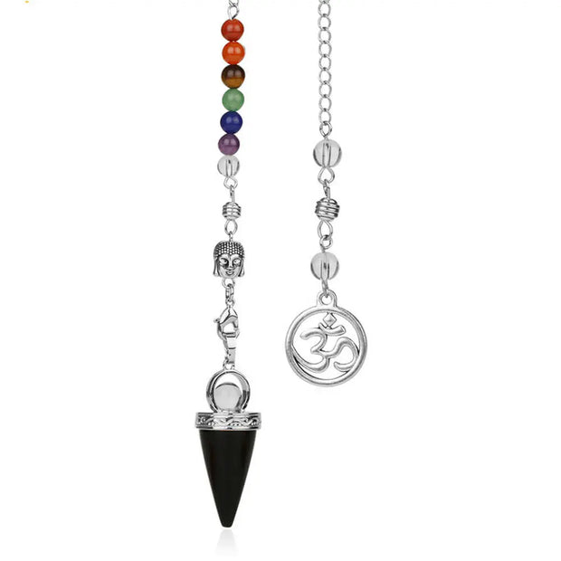 Bijou spirituel en obsidienne noire Bouddha - Mes Bijoux En Pierres Naturelles