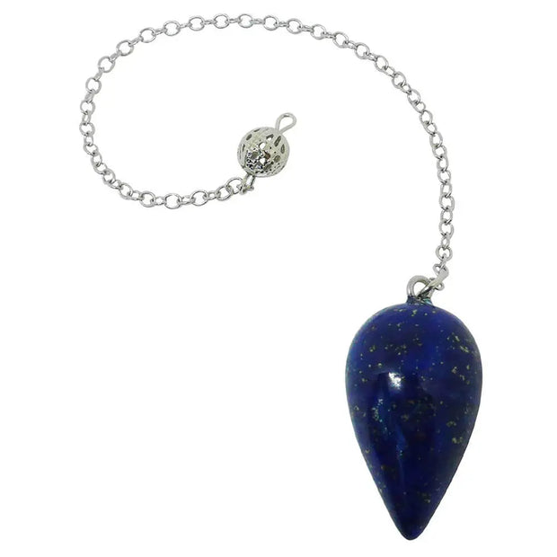 Amulette pendule en lapis lazuli - Mes Bijoux En Pierres Naturelles